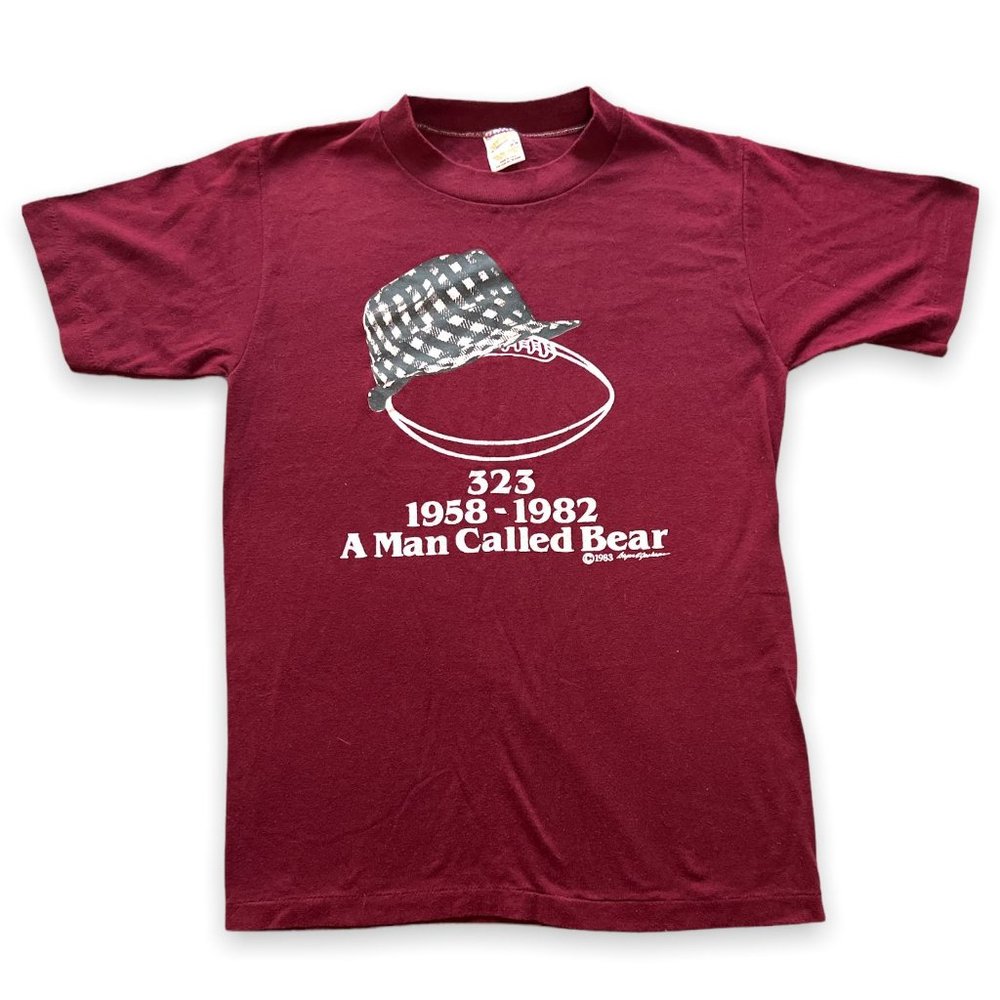 1983 Bear Bryant Vintage T-Shirt Small